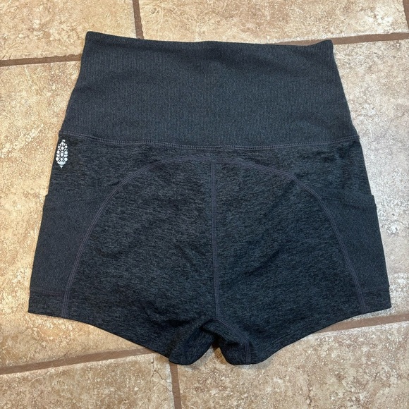 Free People Pants - Free People Biker Shorts grey size small
